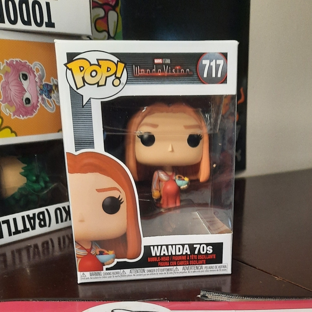 Wanda 70's funko pop 717 Marvel Wandavision